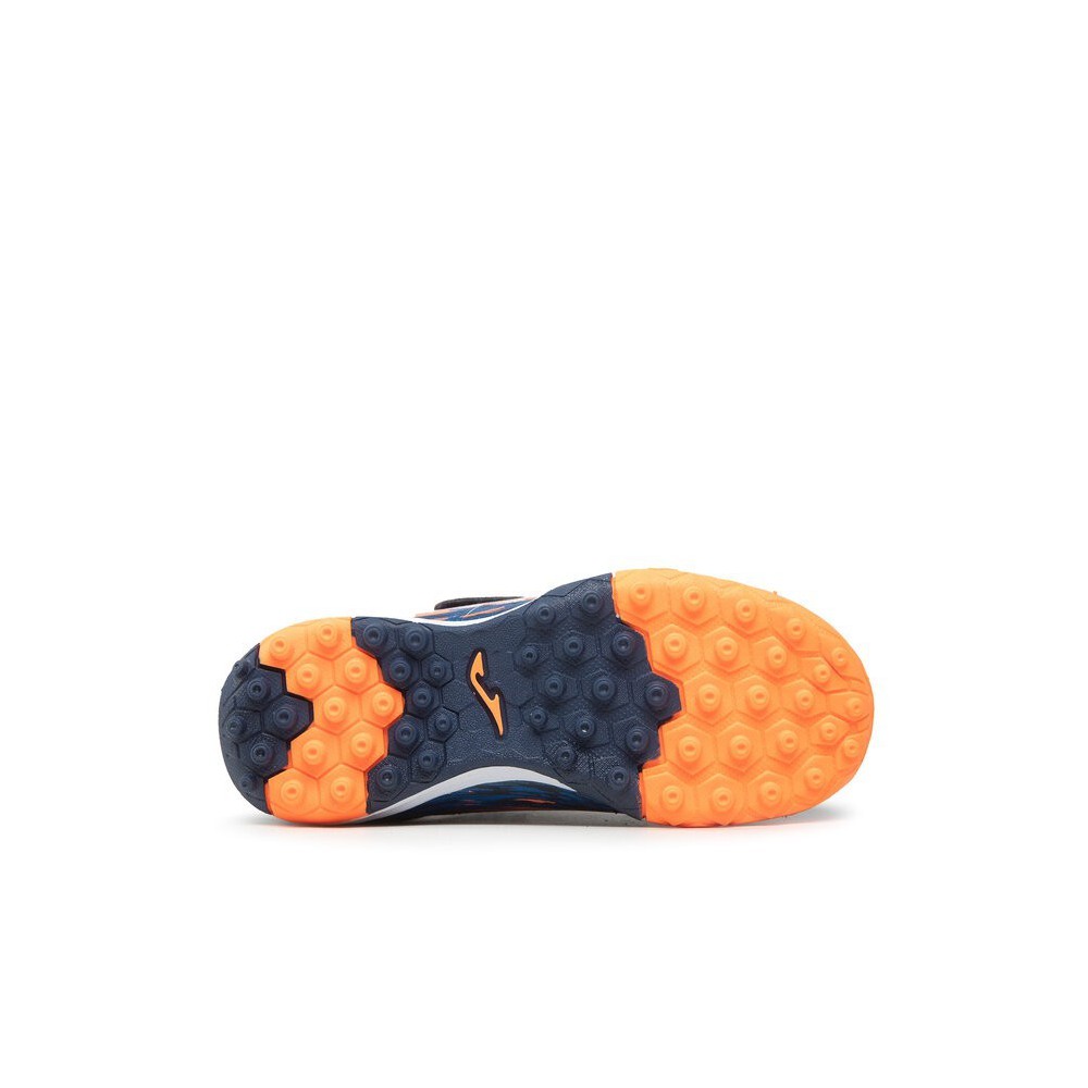 Junior five-a-side football boot with tear-off