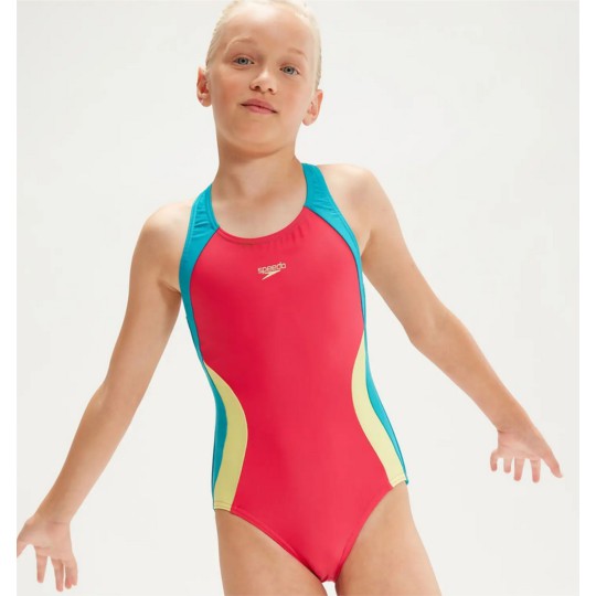 Costume da bagno Bambina Colourblock Spiritback