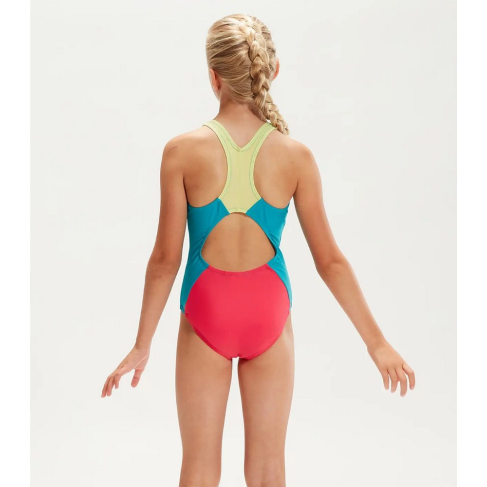 Costume da bagno Bambina Colourblock Spiritback