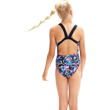 Girls' Digital Allover Swimsuit 2