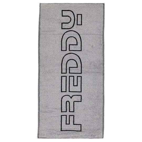 Large cotton gym towel with logo