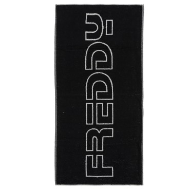 Large cotton gym towel with logo
