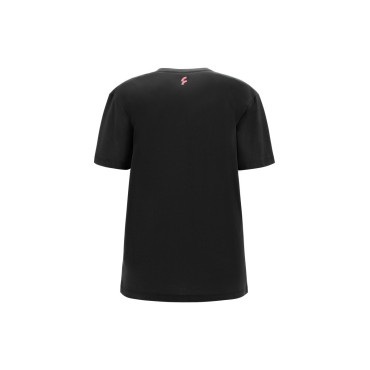 Cotton T-shirt with print 2