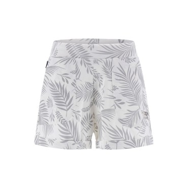 Tropical foliage jersey shorts