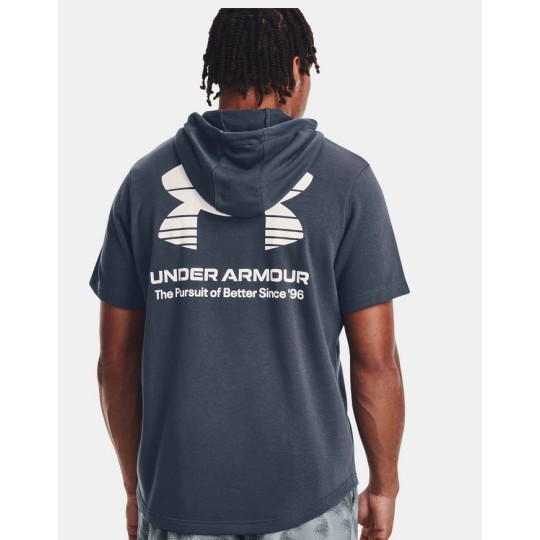 UA Rival Terry Short Sleeve Hoodie