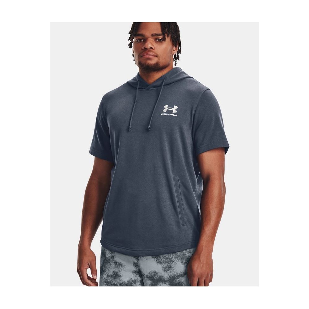 UA Rival Terry Short Sleeve Hoodie