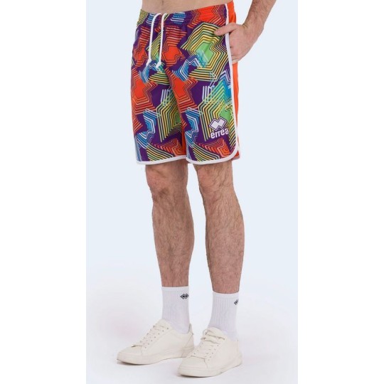 Panta Short Uomo Logo Transfer