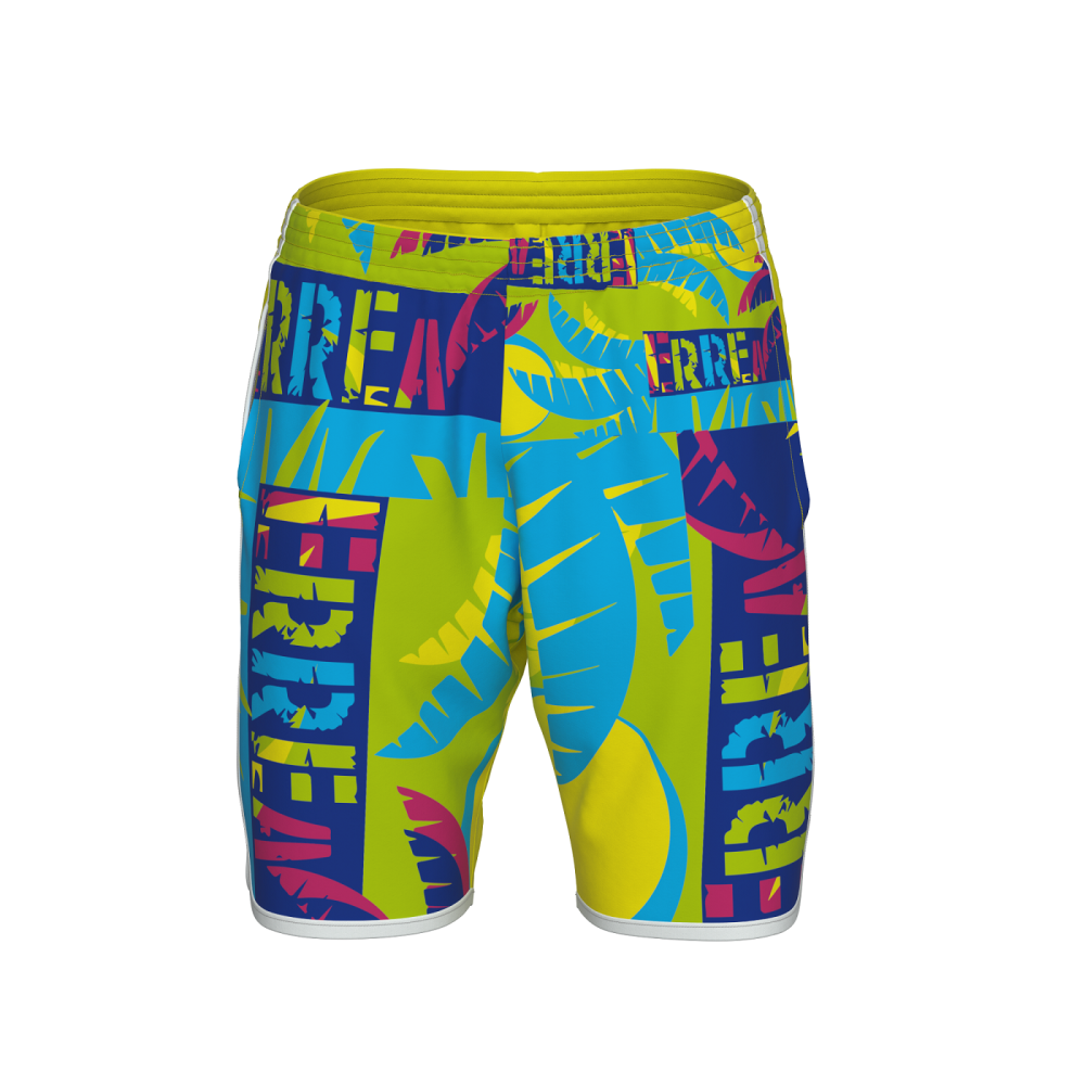 Panta Short Uomo Logo Transfer