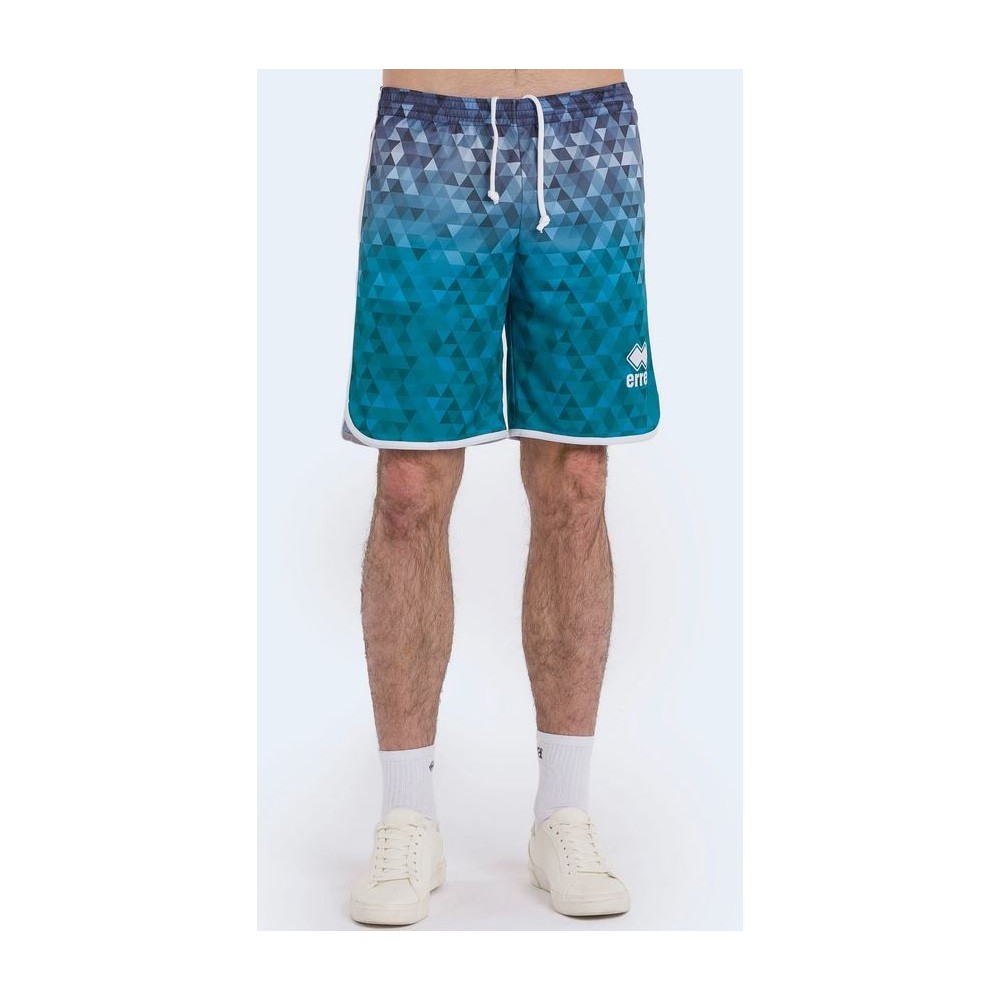 Panta short uomo double colour triangle pattern