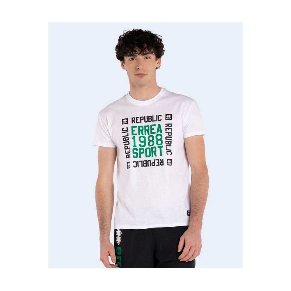 Men's square print T-shirt SS23