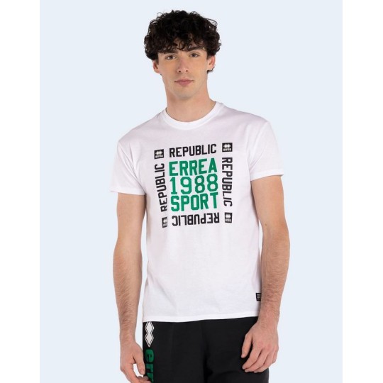 Men's square print T-shirt SS23