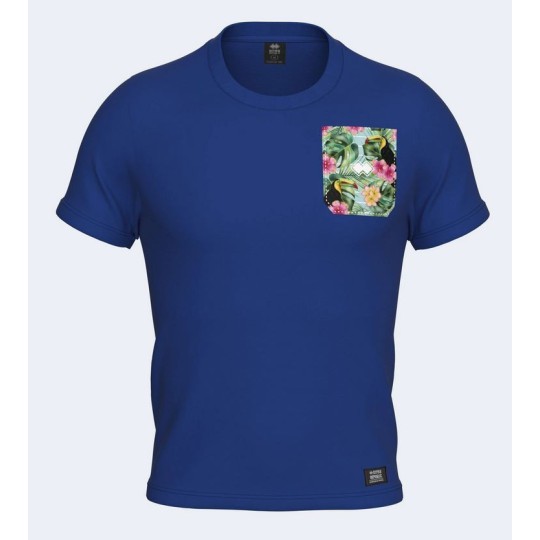 Tshirt unisex Hawaii patterm pocket