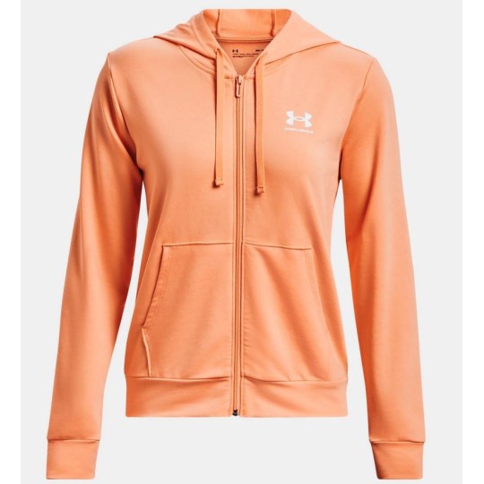 Felpa con cappuccio UA Rival Terry Full-Zip