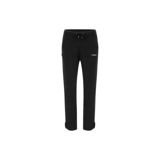 Slim-fit stretch sports trousers with slits