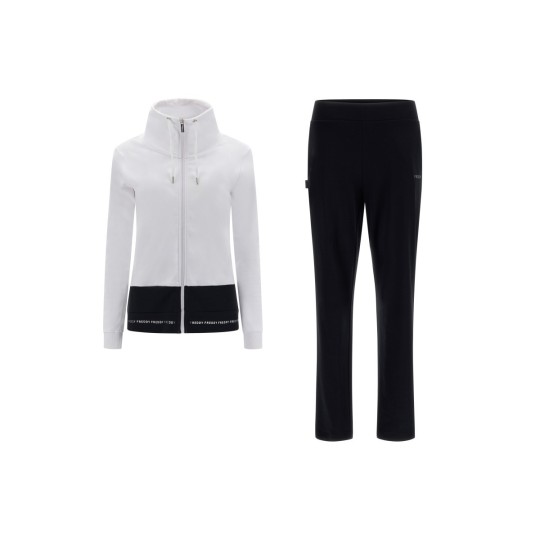 Color block interlock jumpsuit