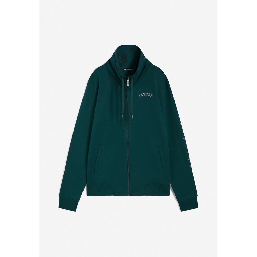 Women's zip-up sweatshirt