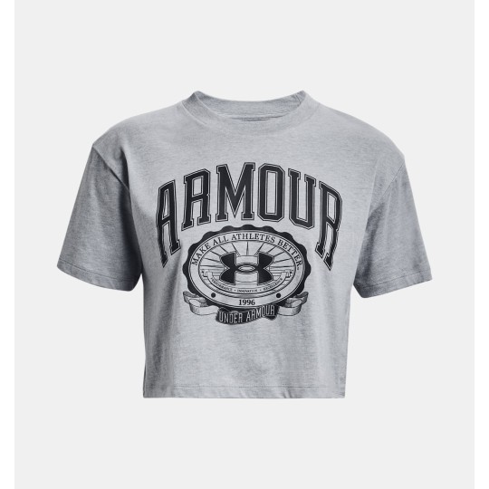 UA Collegiate Crop Short Sleeve Shirt