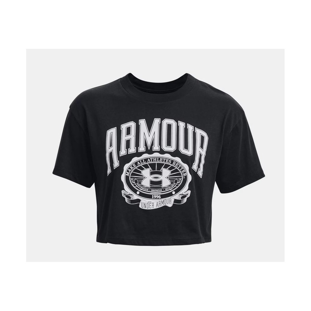 UA Collegiate Crop Short Sleeve Shirt