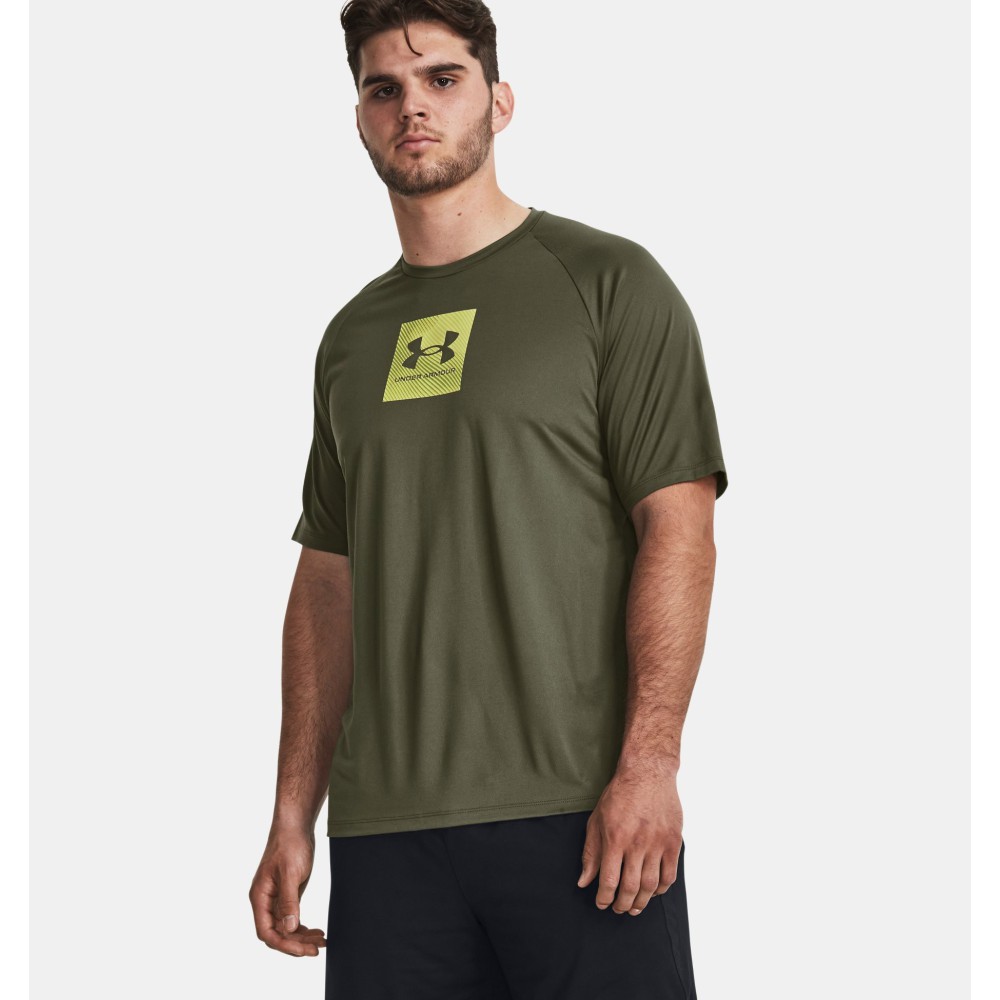 Men's UA Tech™ Print Fill Short Sleeve Shirt