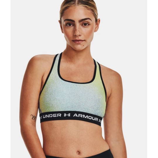 Reggiseno Sportivo UA Crossback Mid Print