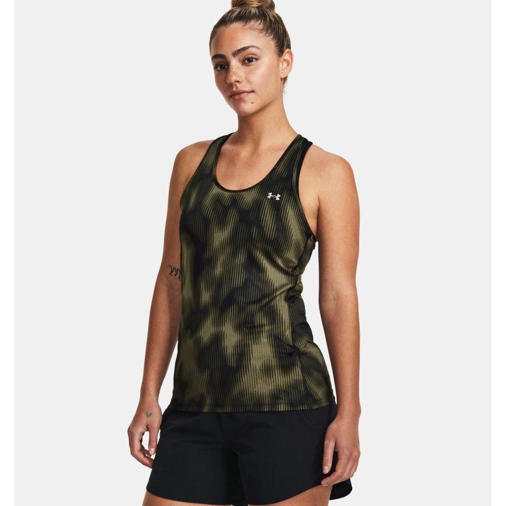 Women's HeatGear® Armour Racer Print Tank Top