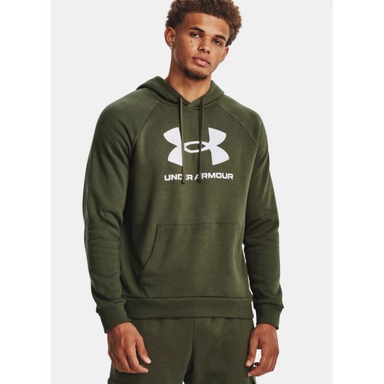 Felpa con cappuccio UA Rival Fleece Logo