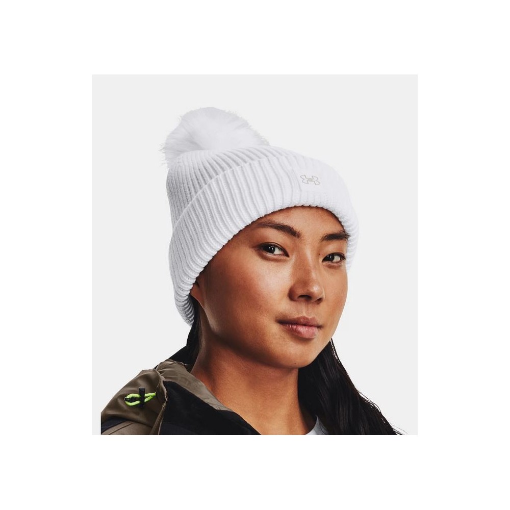 Women's UH Haltime Ribbed Pom Beanie