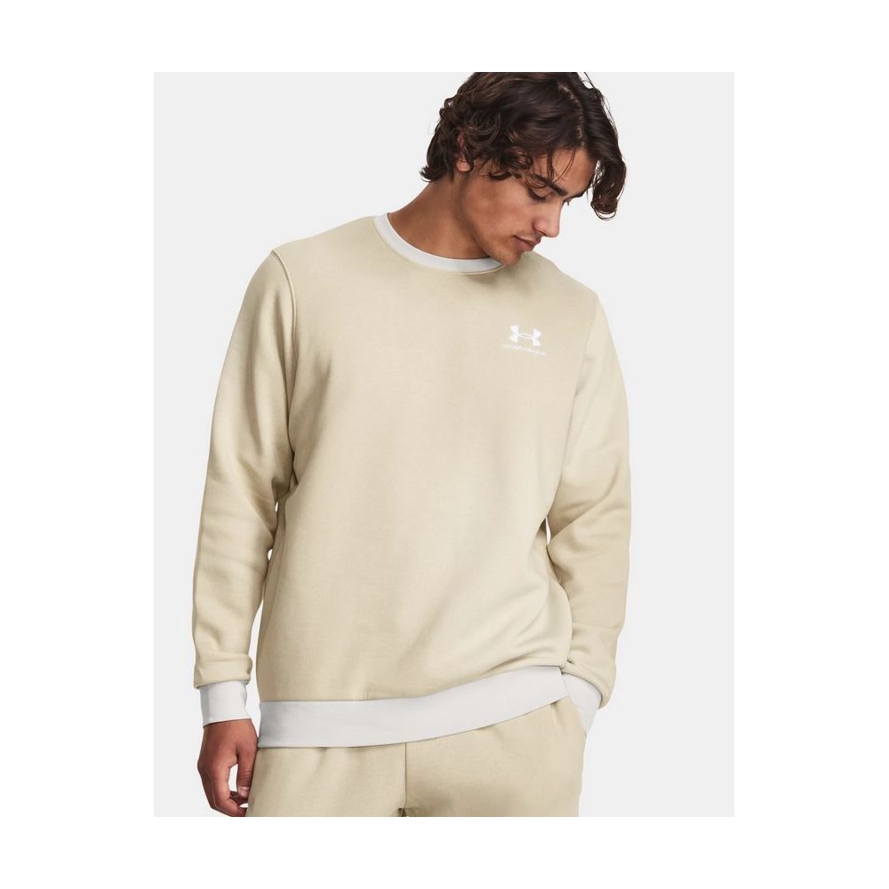 UA Essential Fleece Crew Jersey
