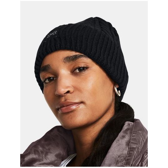 Berretto UA Halftime Cable Knit da donna