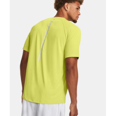 Maglia MC UA Tech™ Reflective da uomo 2
