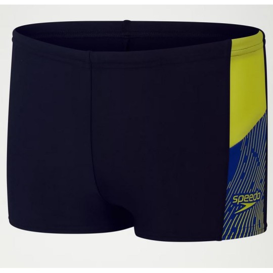 Costume Short Boys Blu Giallo