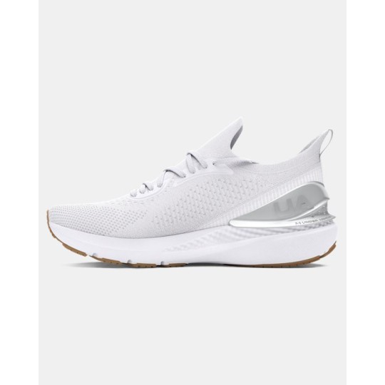 Scarpe da corsa UA Shift da uomo bianco