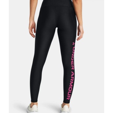 HeatGear® Full-Length Fuchsia Print Leggings 2