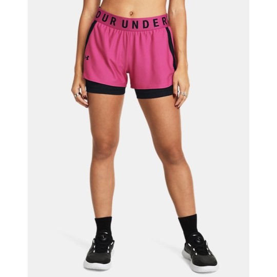 Shorts UA Play Up 2-in-1 da donna