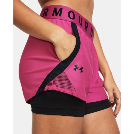 Shorts UA Play Up 2-in-1 da donna