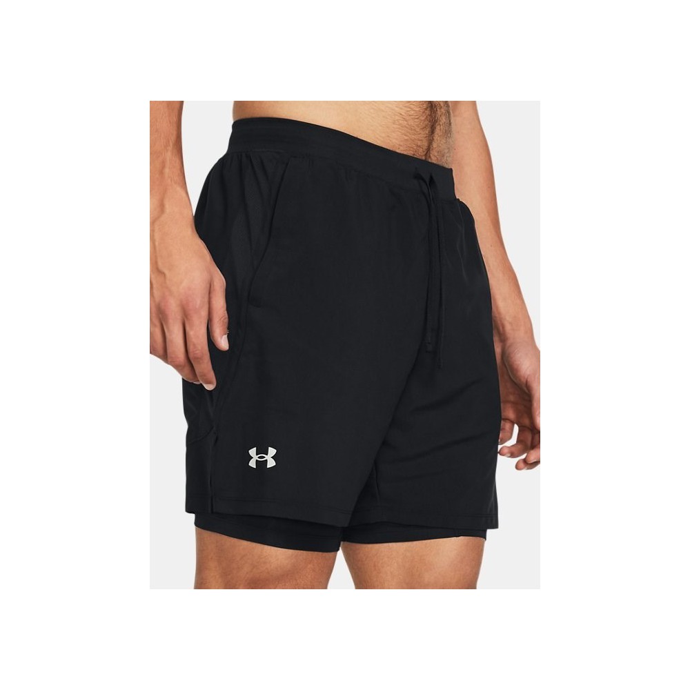 UA Launch 2-in-1 Men's 18cm Shorts