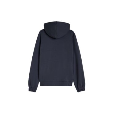 Women's French terry modal hoodie with zip 2
