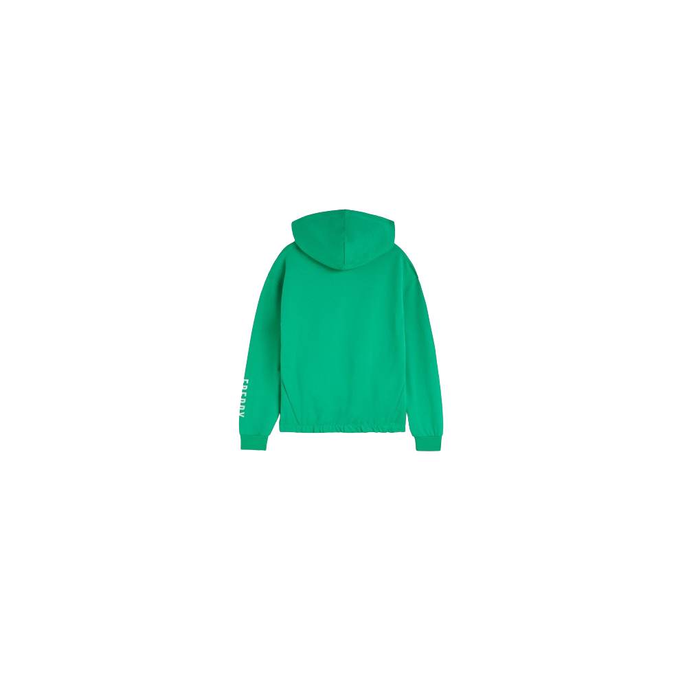 Women's zebra print zip-up and hooded French terry sweatshirt