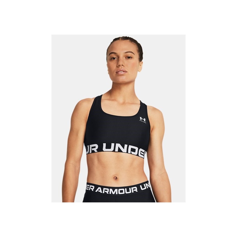 HeatGear® Armour Mid Branded Sports Bra