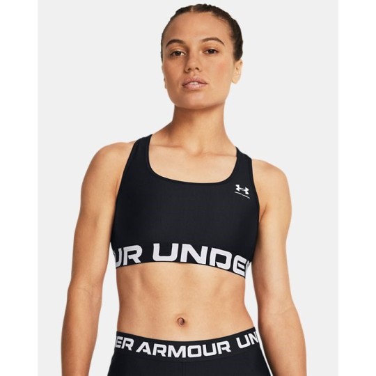 HeatGear® Armour Mid Branded Sports Bra