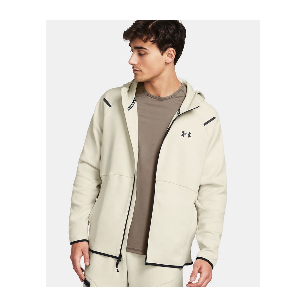 Men's UA Unstoppable Fleece Full Zip Jersey
