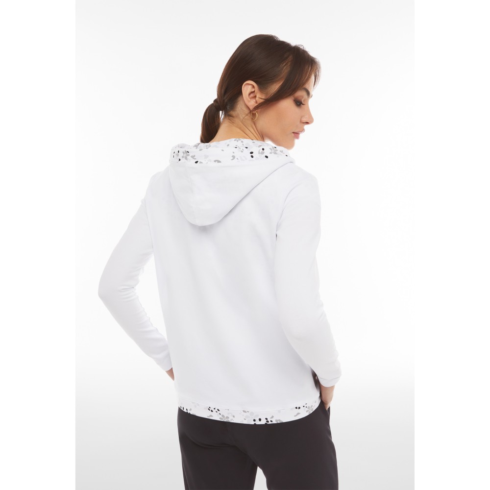 Felpa Cappuccio Zip Donna
