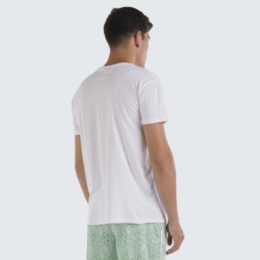 T-shirt con tasca Graphic da uomo 2