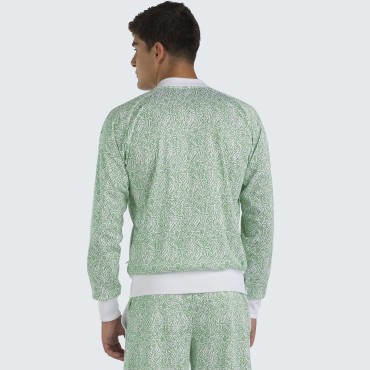 Bomber in rete Graphic da uomo 2