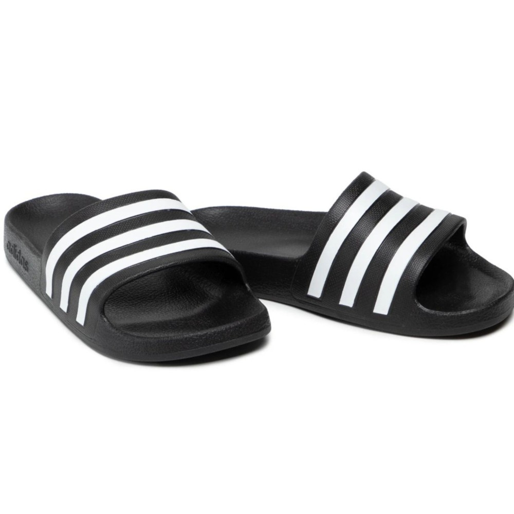 Ciabatta Adilete AQUA Whyte-Black