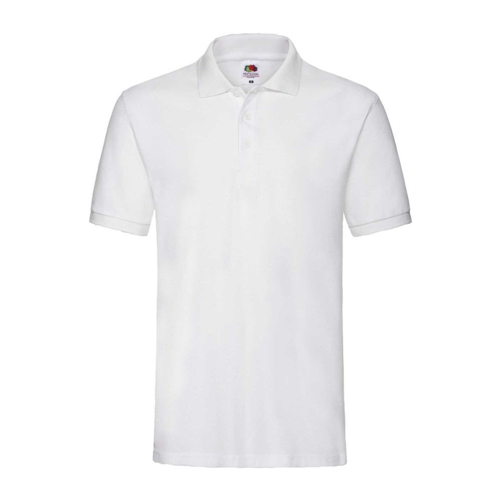 Men's Short Cotton Polo Shirt FRUIT OF THE LOOM
