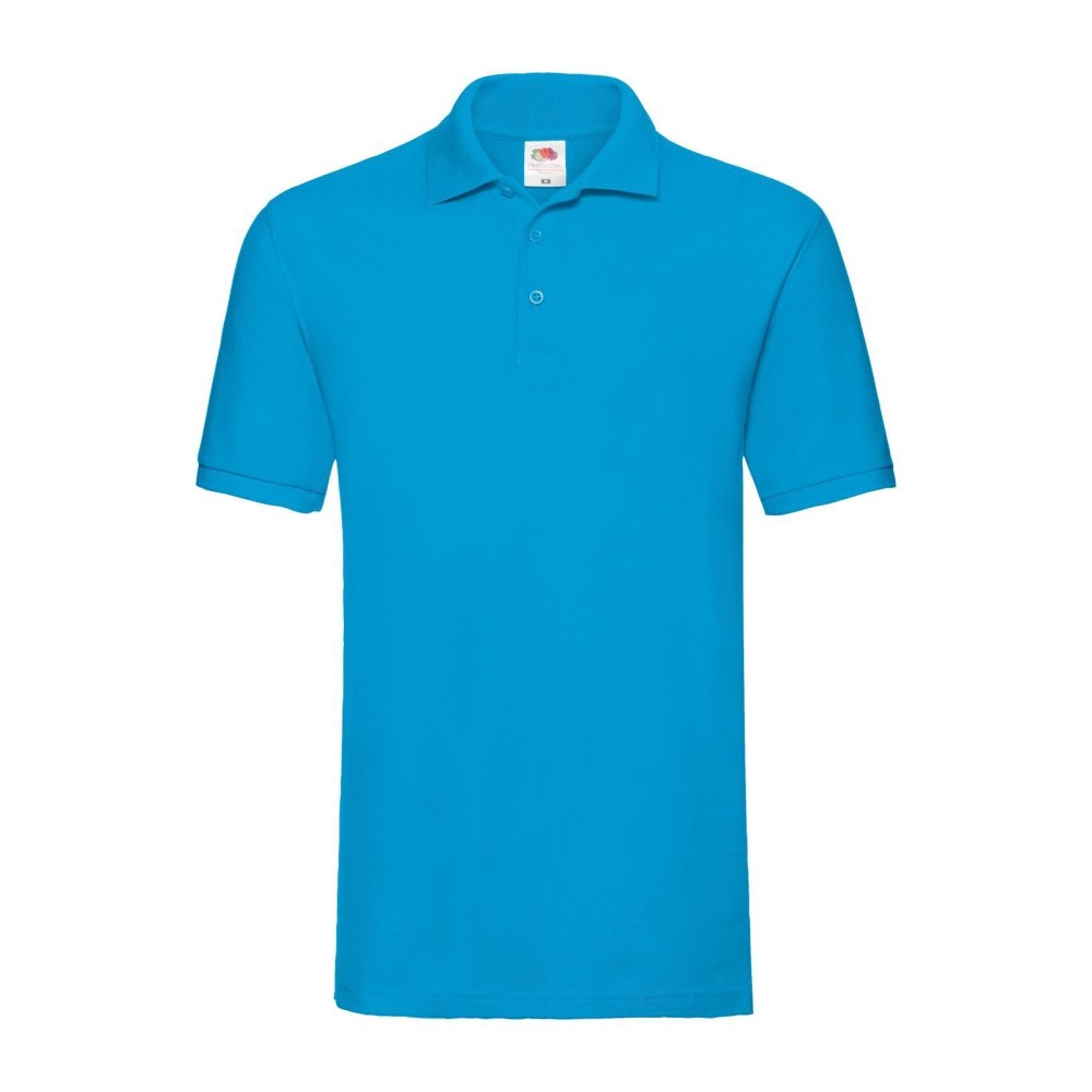 Men's Short Cotton Polo Shirt FRUIT OF THE LOOM Men's Short Cotton Polo Shirt FRUIT OF THE LOOM