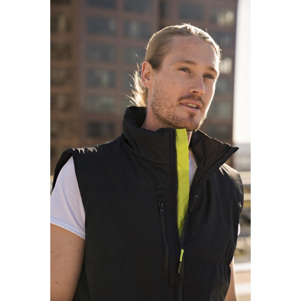 Daytona Vest Black/Yellow
