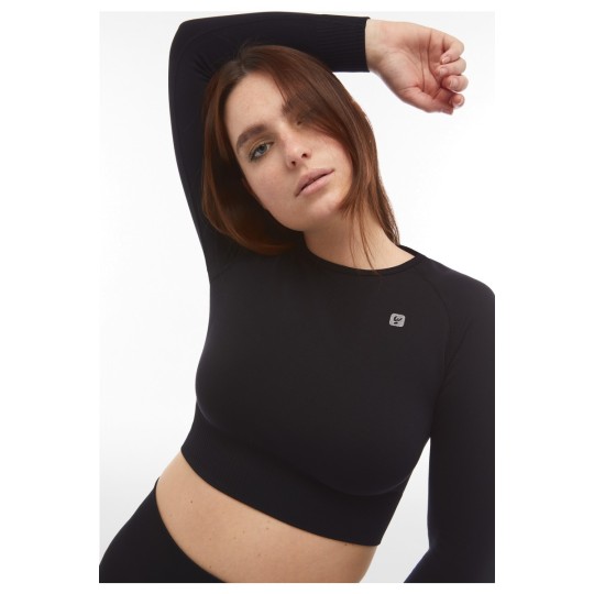 Top Corto a Manica Lunga