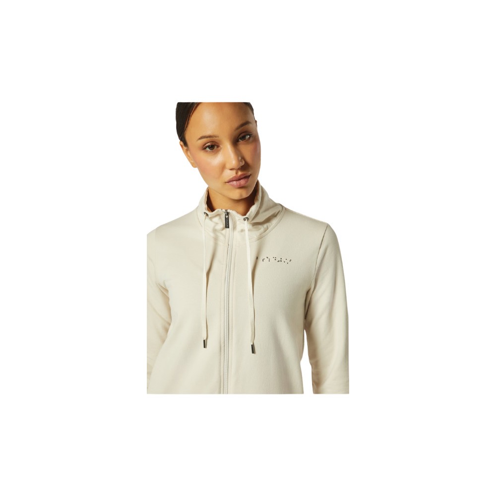 Felpa da Donna con Zip Cotone